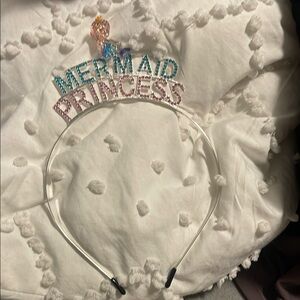 Mermaid, princess rhinestone headband new